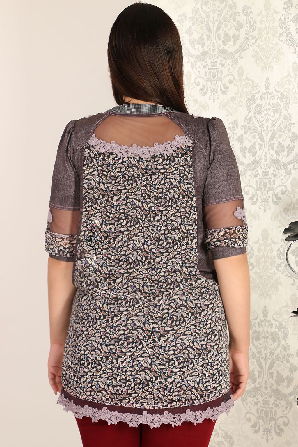 19-70 СИМАН Т-152.С1 Туника - Almond фото 2