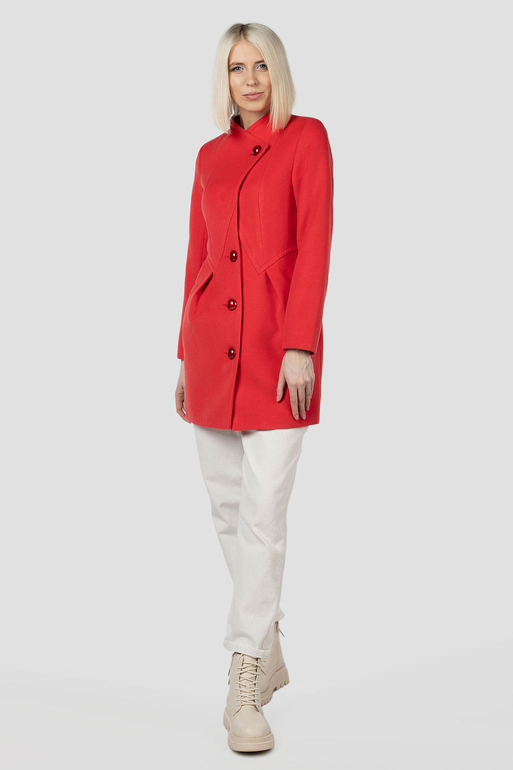 01-05639 Пальто женское демисезонное - El podio фото 2