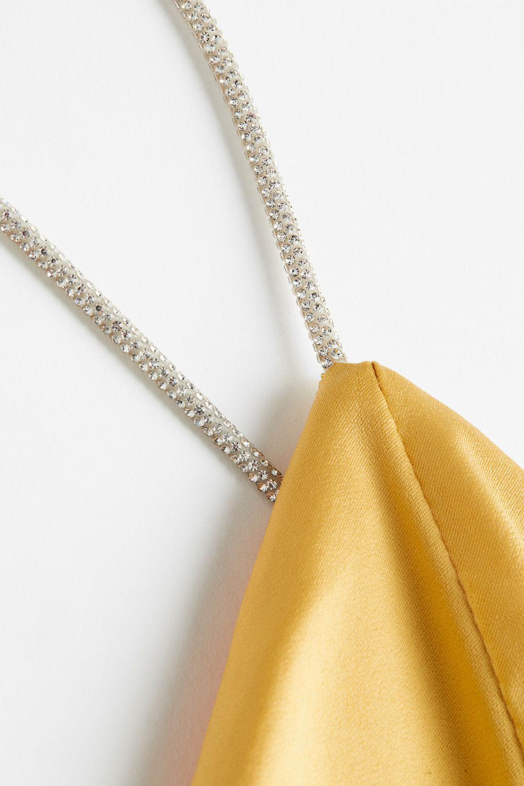 Vestido con tirantes de strass - H&m фото 2