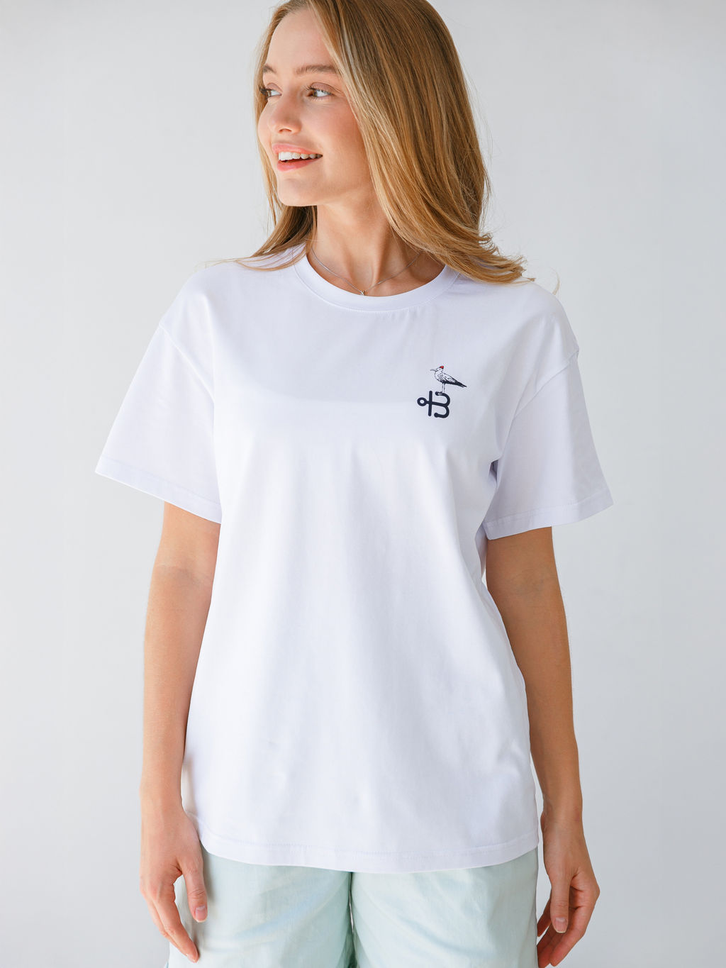 Футболка женская Верфь х Captains Mate