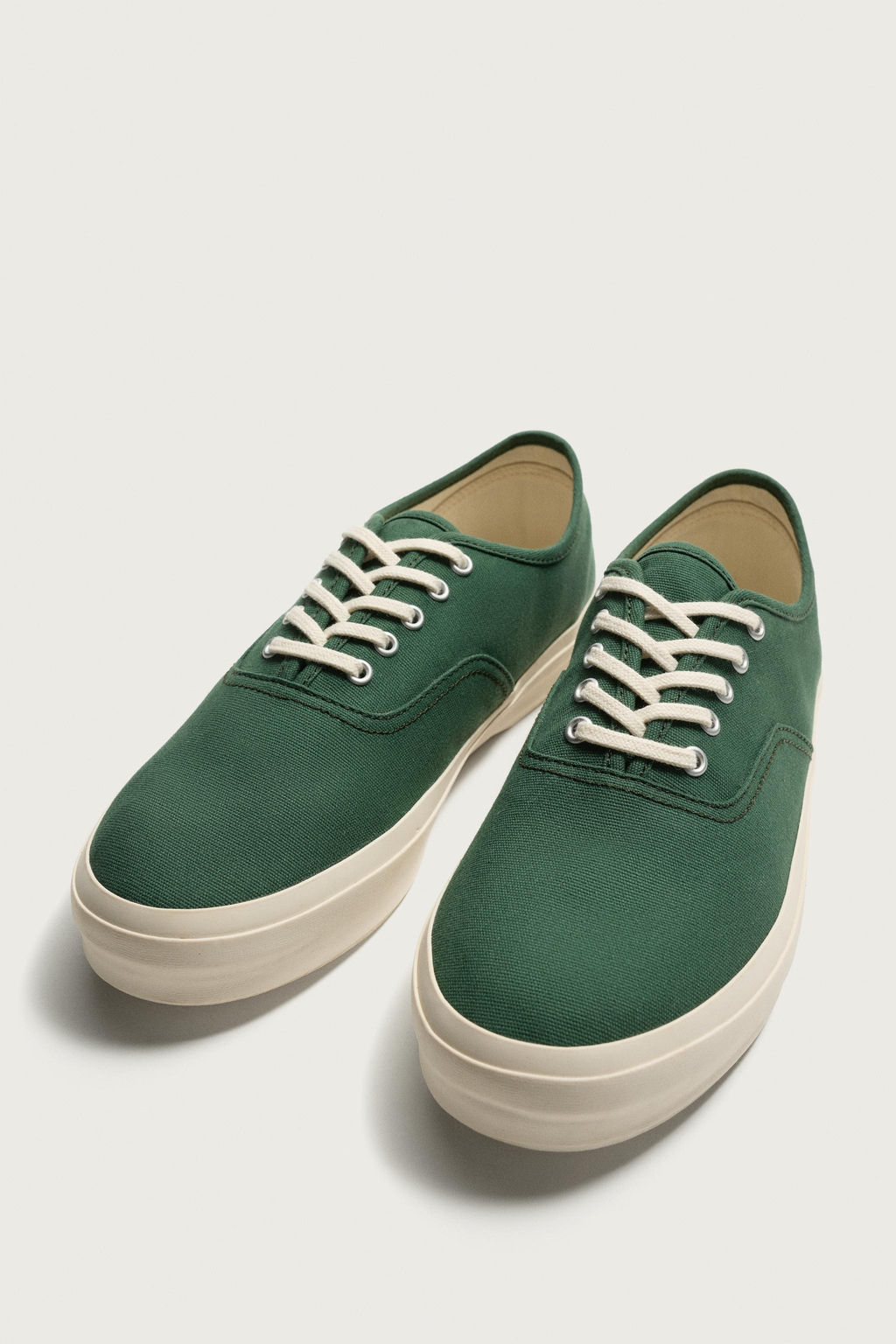 ZAPATILLA TEJIDO / Verde - Zara фото 2