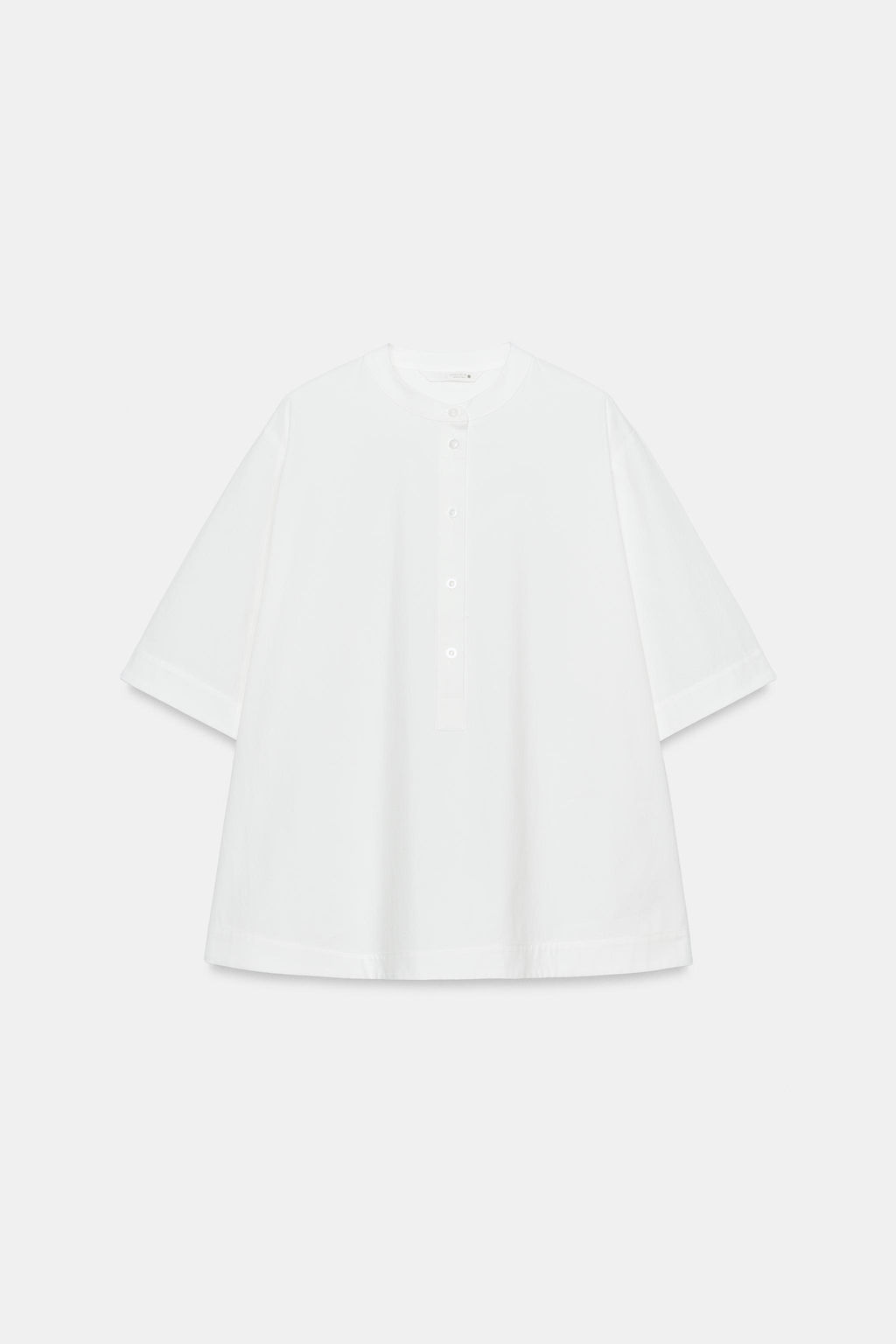 CAMISA MANGA CORTA ZW COLLECTION / Blanco - Zara фото 4
