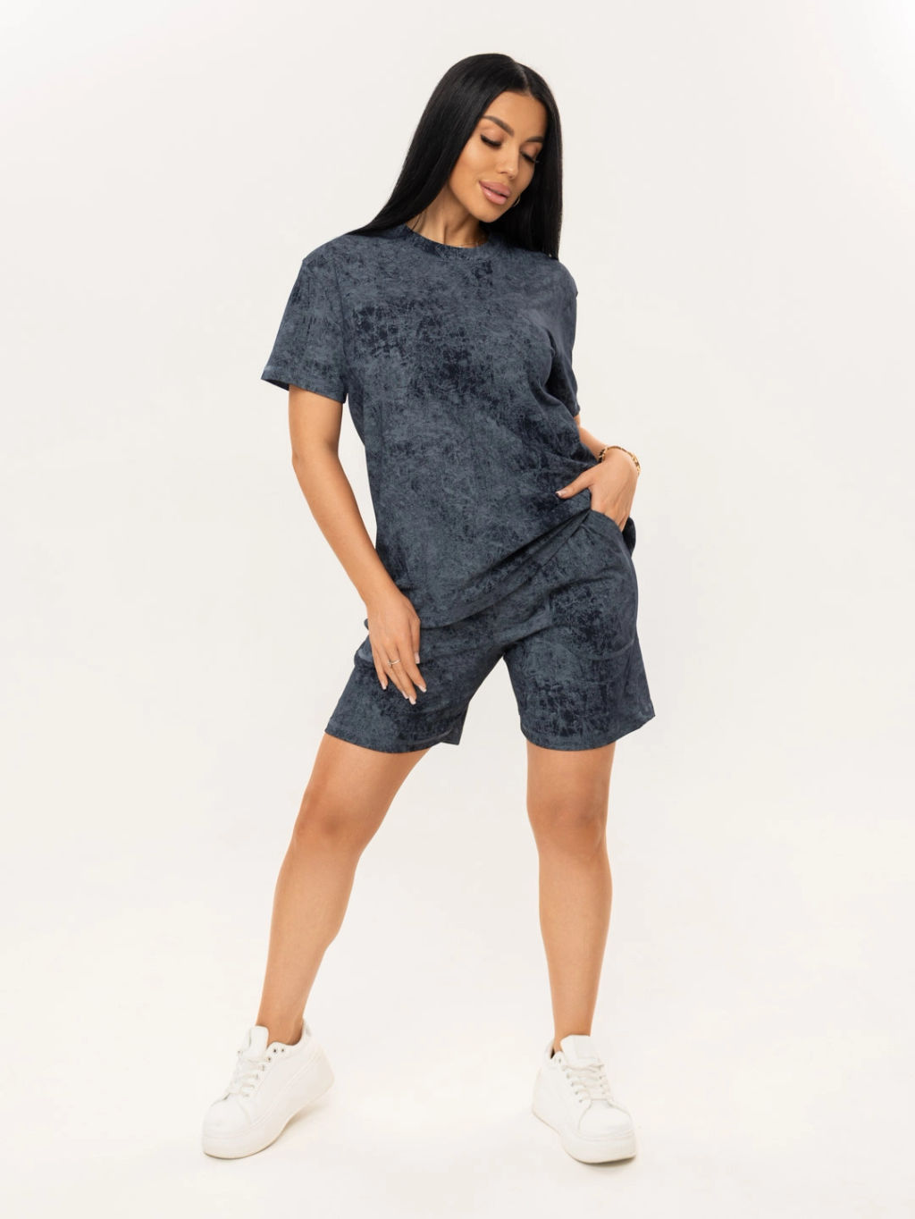 Костюм женский, цвет Чернильно-синий