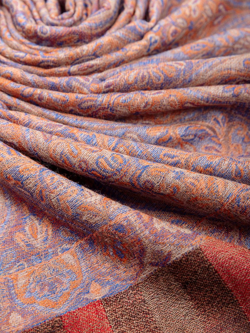 Палантин кашемир 100% №Тк1004/36 - Ганг фото 3