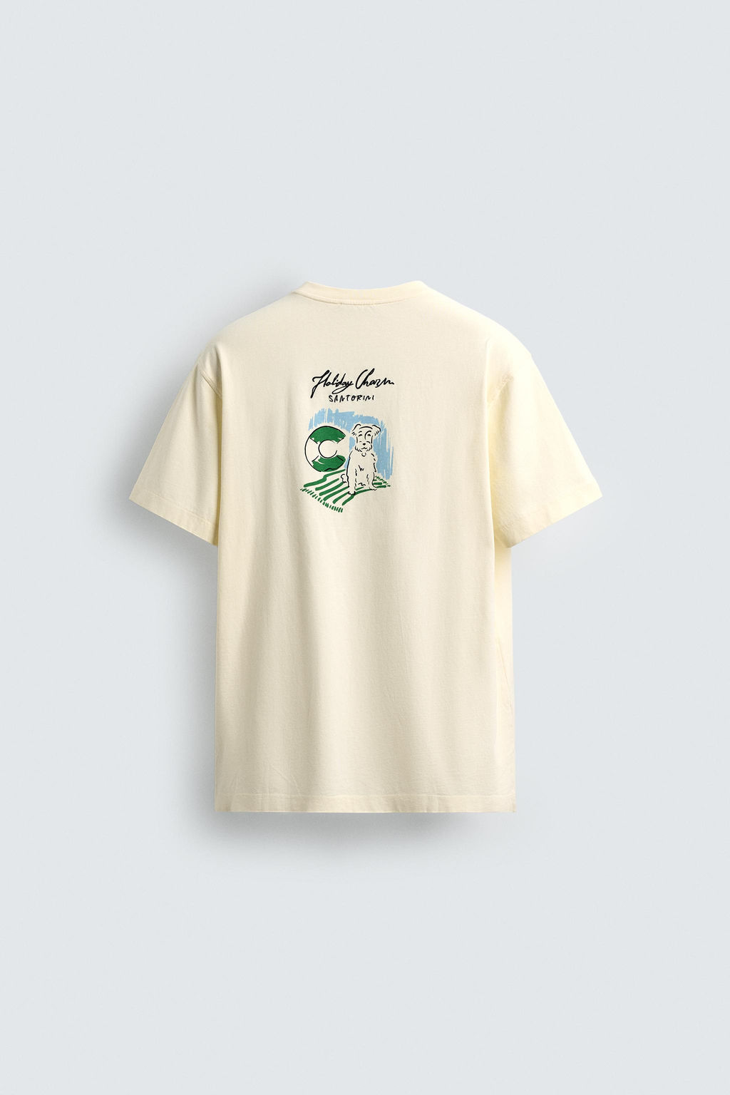 EMBROIDERED SLOGAN T-SHIRT - Zara фото 8