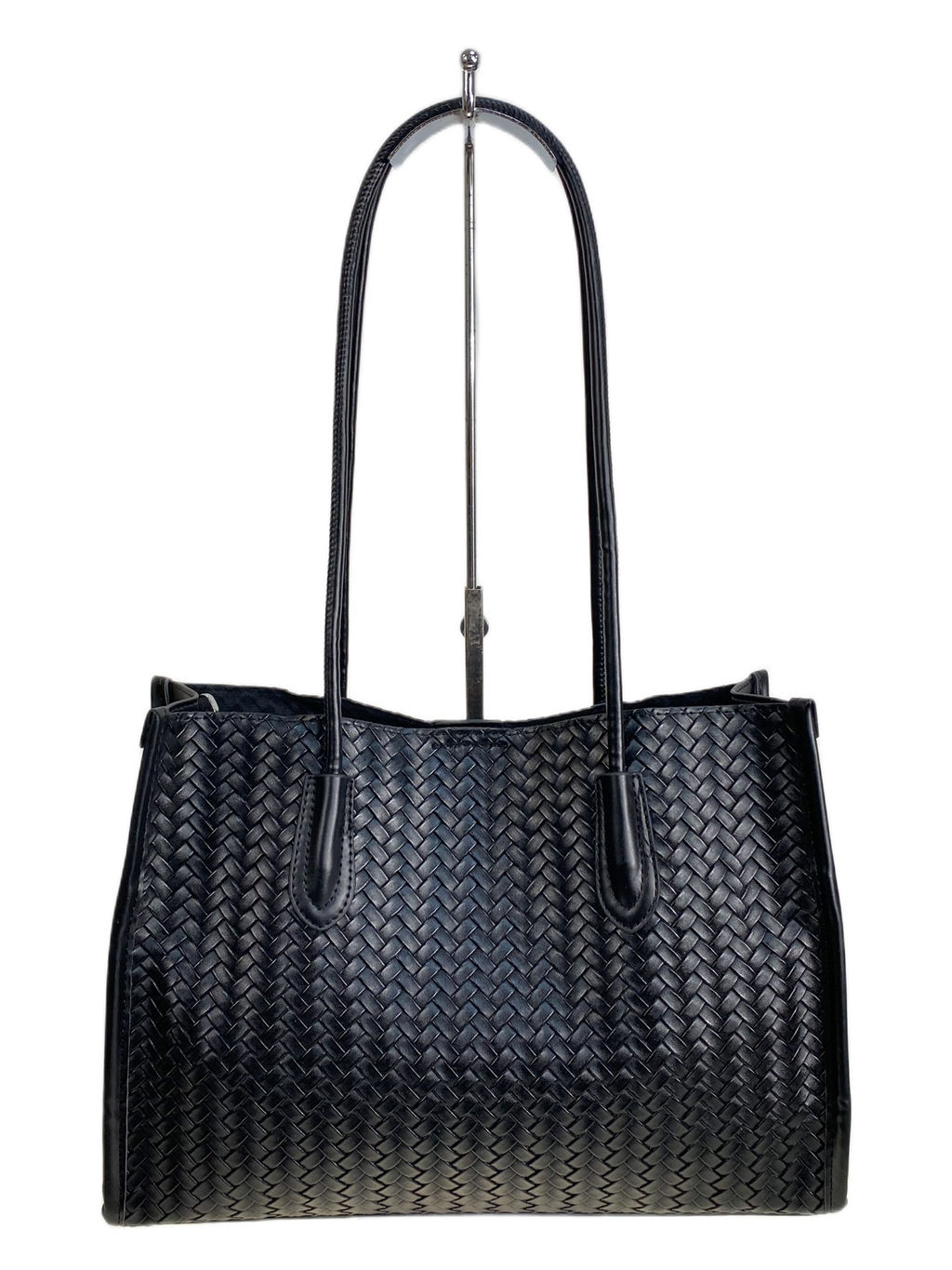 Женская сумка из искусственной кожи, цвет черный - Greta фото 2