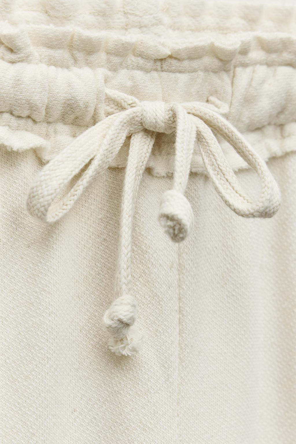 RUSTIC PLUSH TROUSERS - Zara фото 5