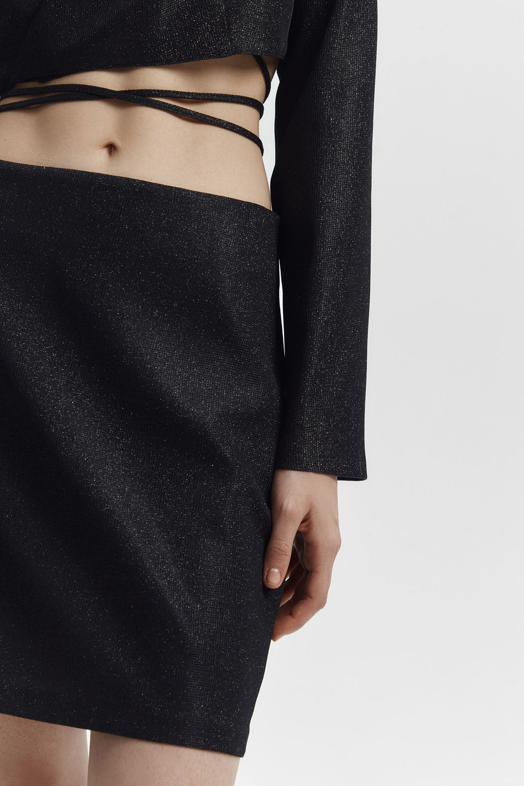 Мини юбка с блестками - Mollis фото 7