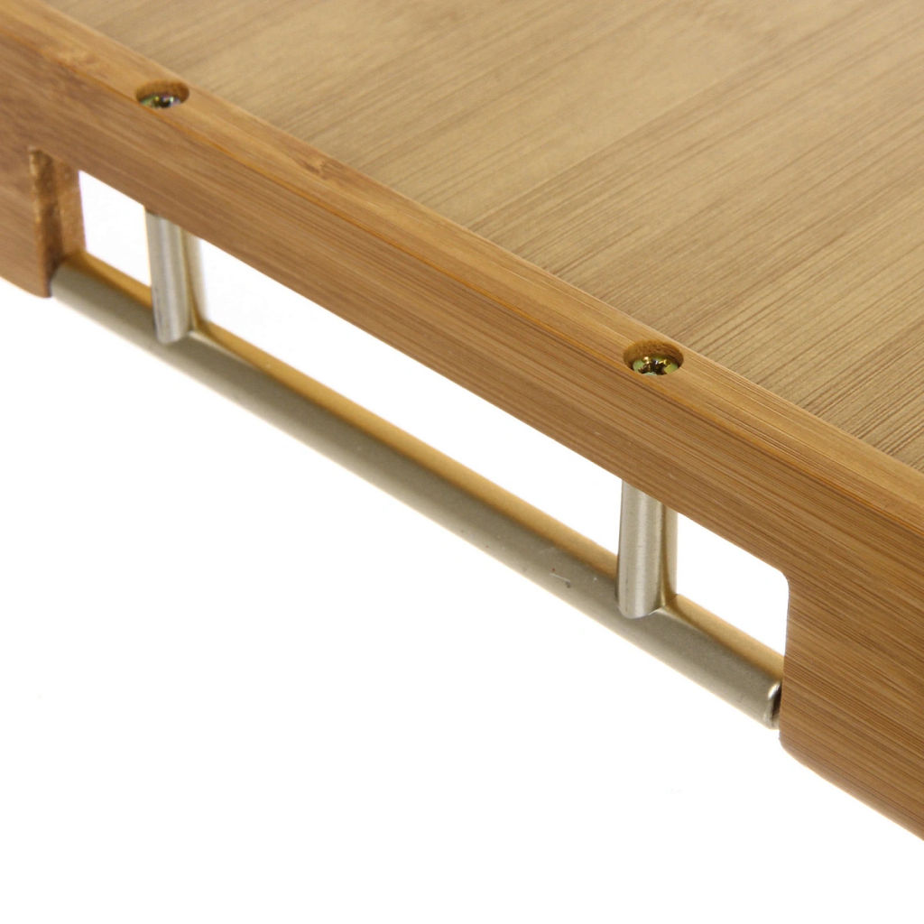 Поднос для завтрака "SHEF" 38*26*5см с пластиковыми ручками