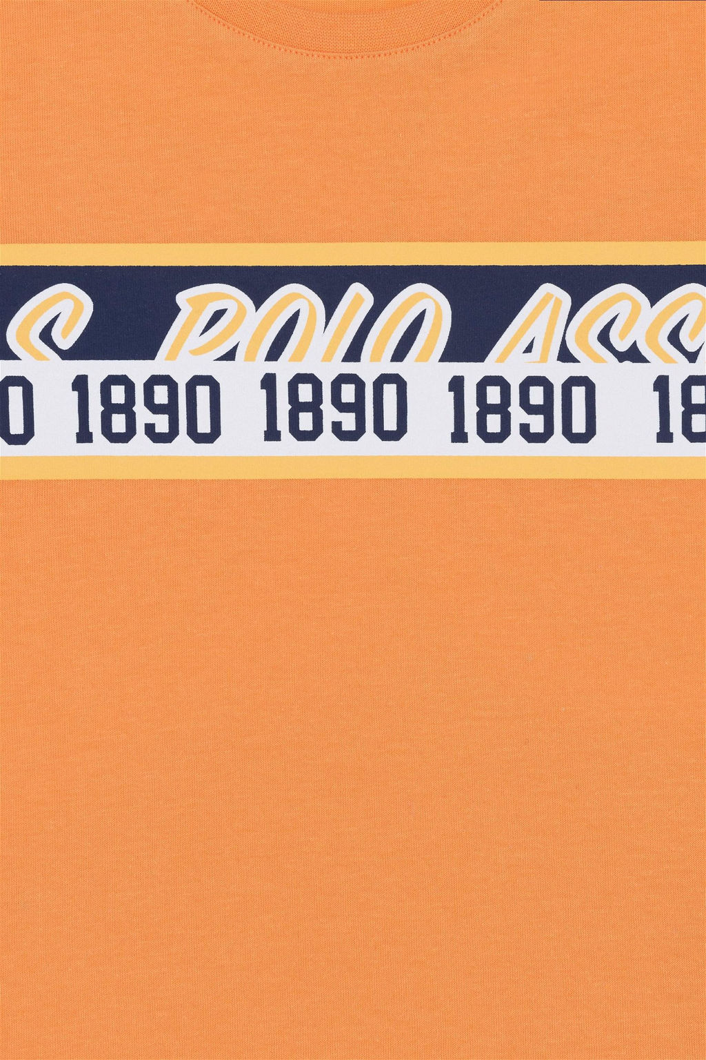 U. S. Polo Assn Детская оранжевая футболка с круглым вырезом - U.s. polo assn фото 12