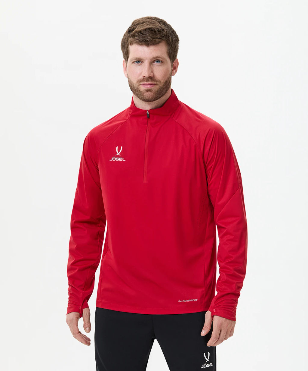 Топ ветрозащитный Jogel PREMIER PerFormPROOF Wind Top, темно-красный  фото 9