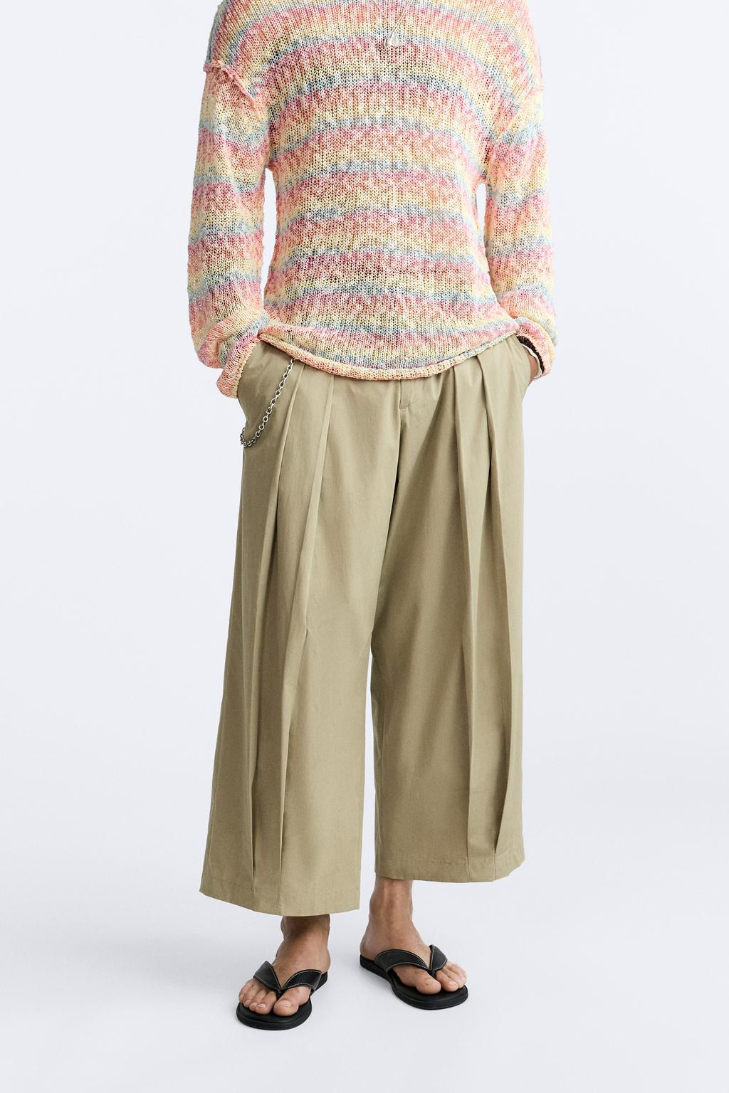 PLEATED TROUSERS - LIMITED EDITION - Zara фото 2