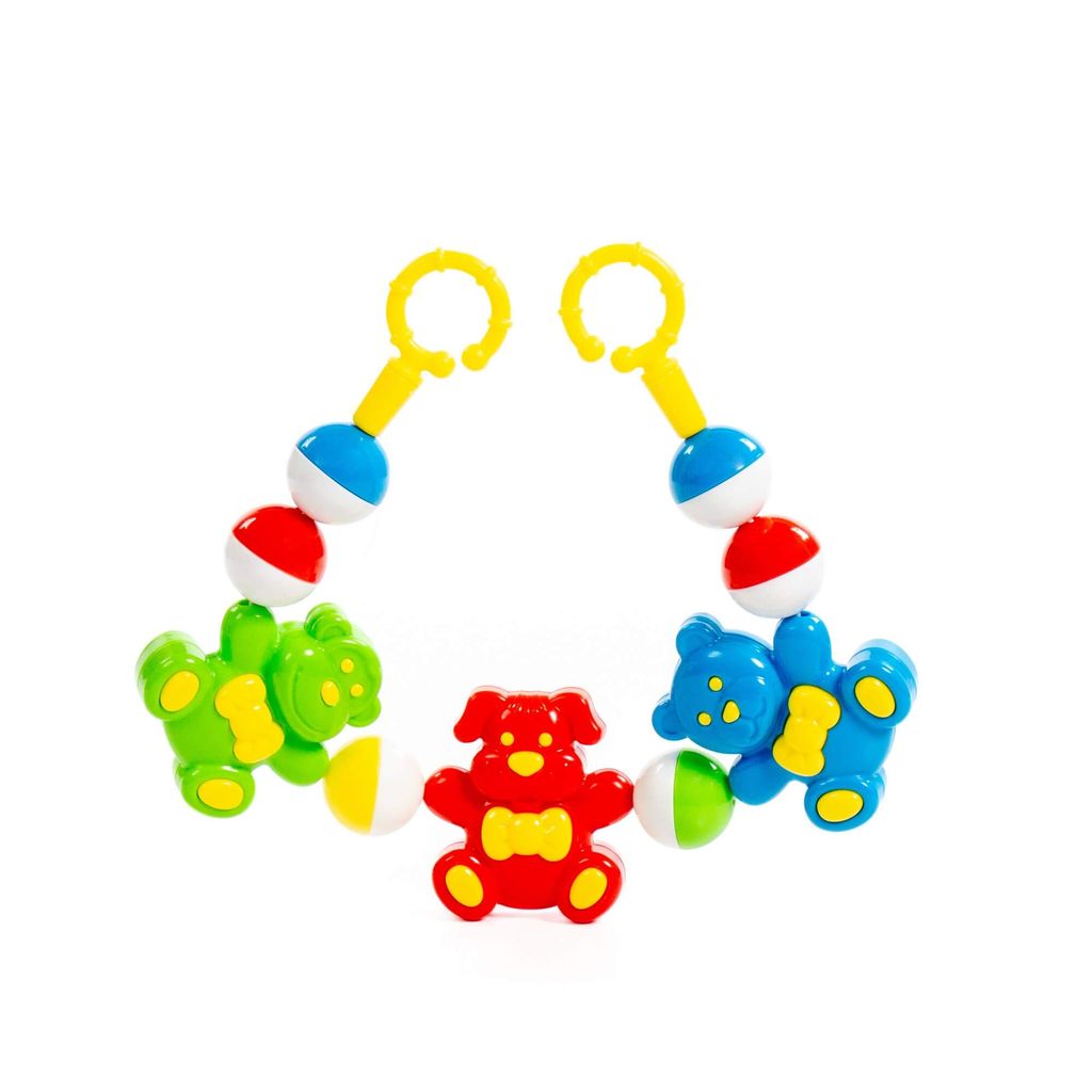 Погремушка-подвеска Забавные зверята (48 см) - Полесье фото 2