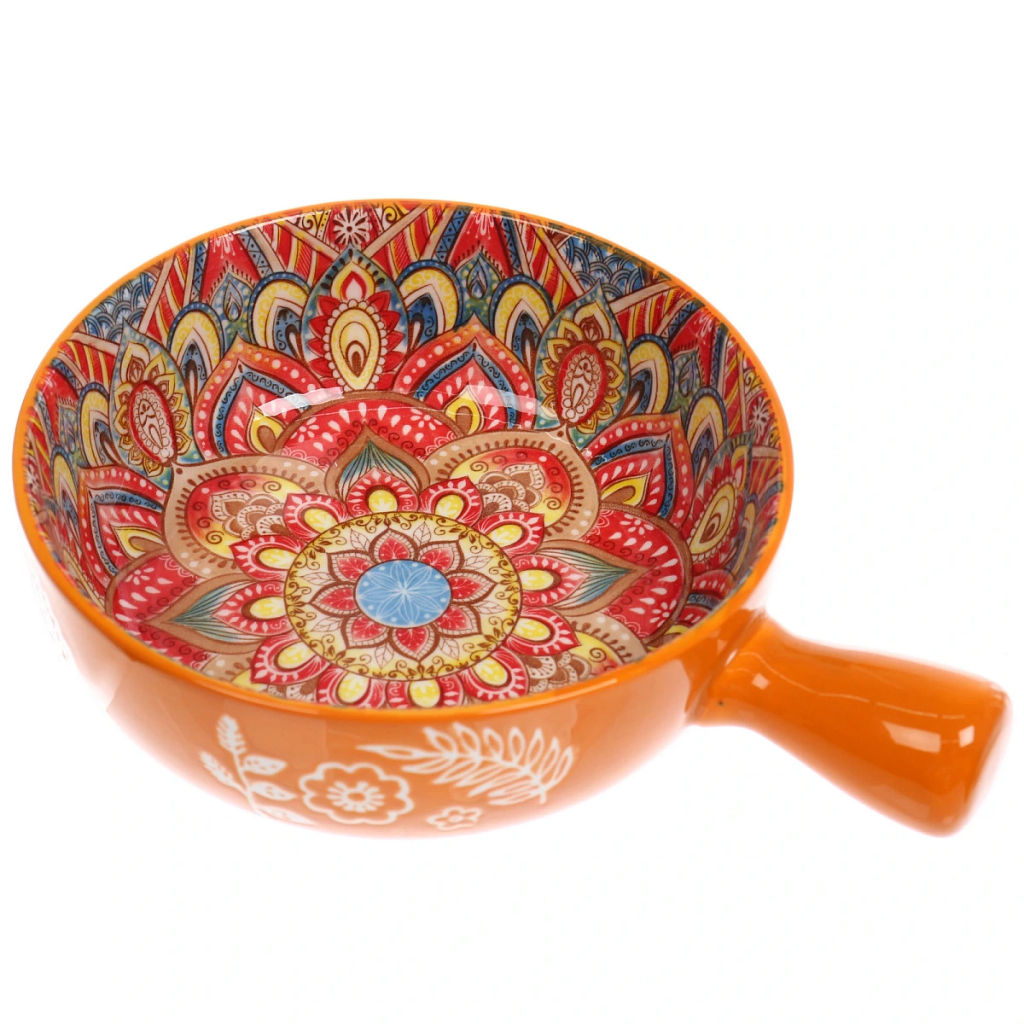 Форма керамическая для запекания "Марракеш" оранж 20,5*15,5*5,5см