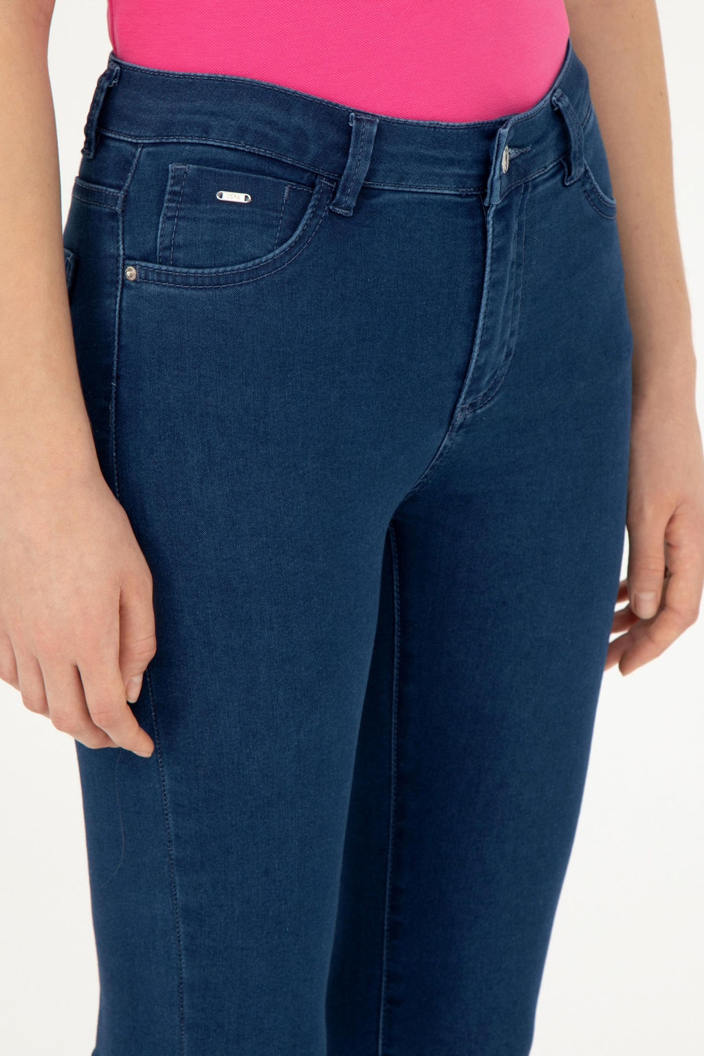 Женские синие джинсовые брюки - U.s. polo assn фото 12