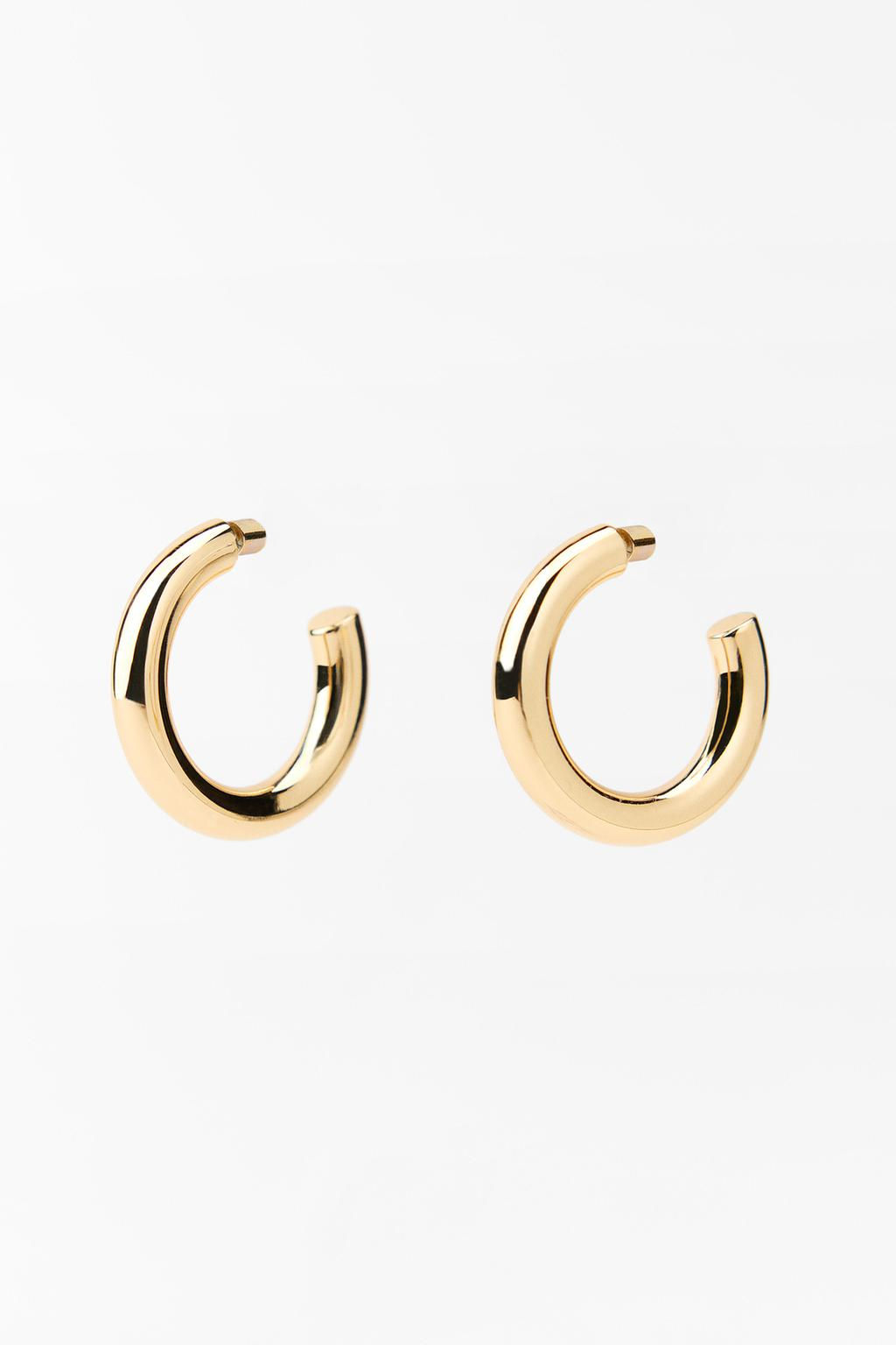 HOOP EARRINGS - Zara фото 3