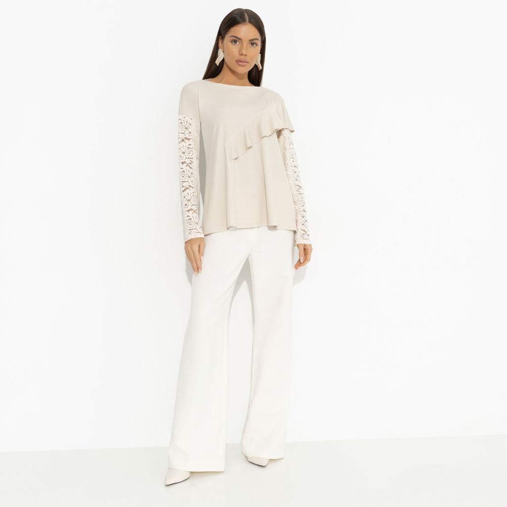 Туника дизайнерская, Вам письмо (beige) - Charutti фото 4