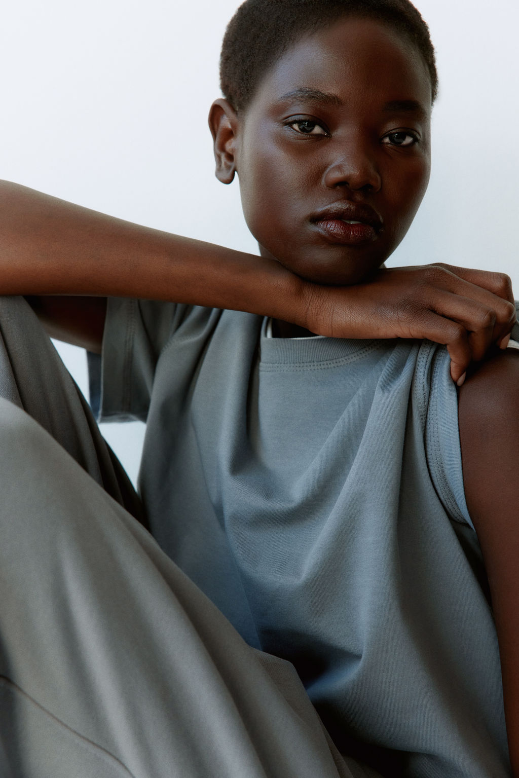 Camiseta oversize de algod?n - H&m фото 10