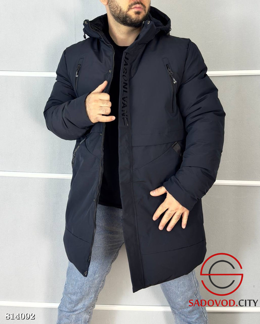 Мужская куртка с капюшоном - Bruno фото 4