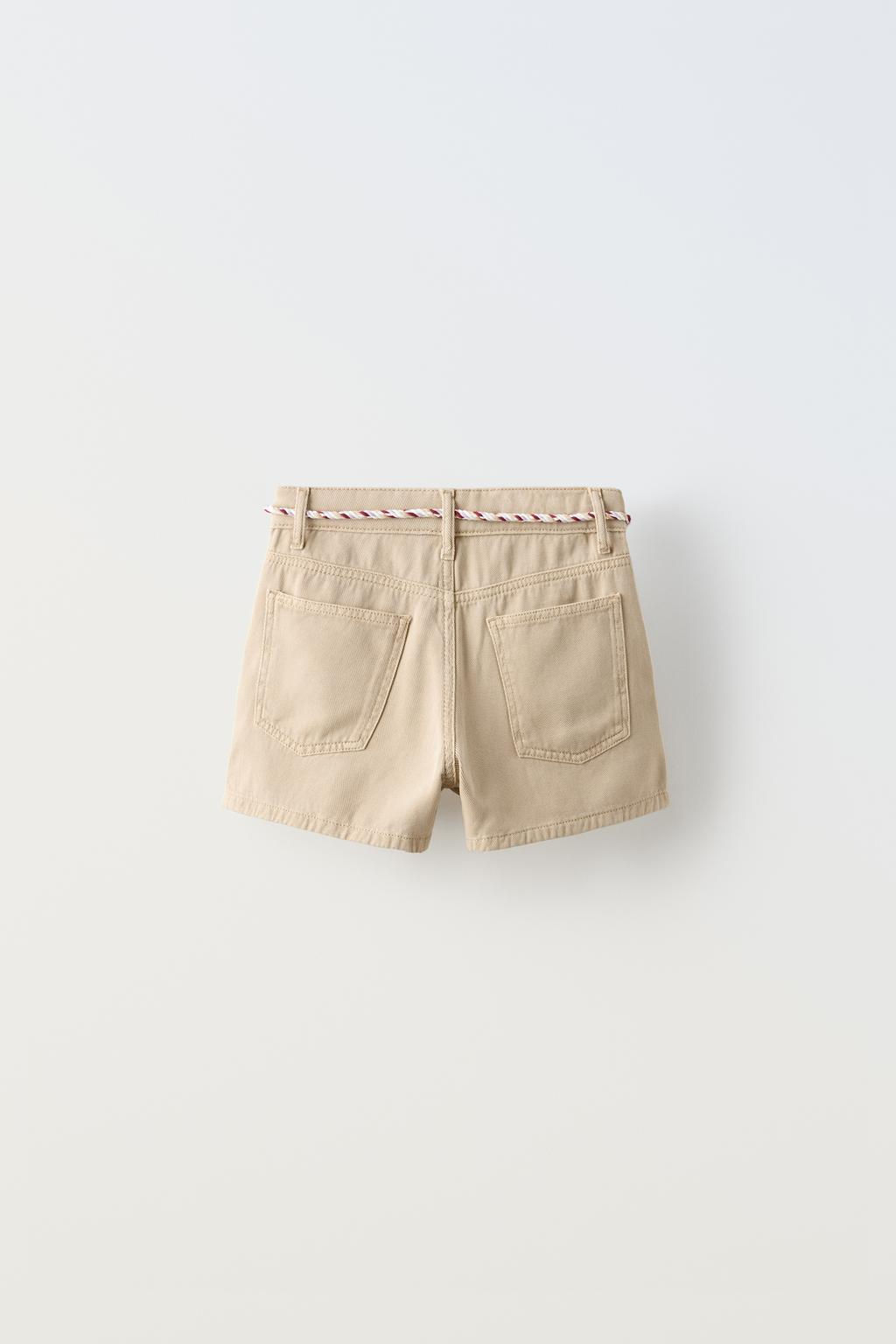 BERMUDA SHORTS WITH DRAWSTRING - Zara фото 3
