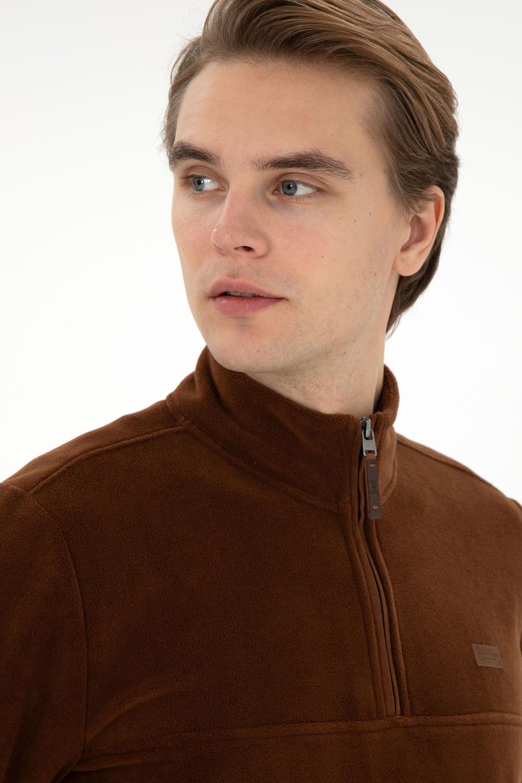 Мужской коричневый свитшот Неожиданная скидка в корзине - U.s. polo assn фото 2