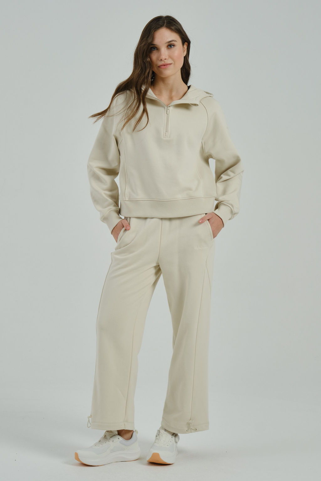 Худи Серый COMMUTE Sweat Hoodie