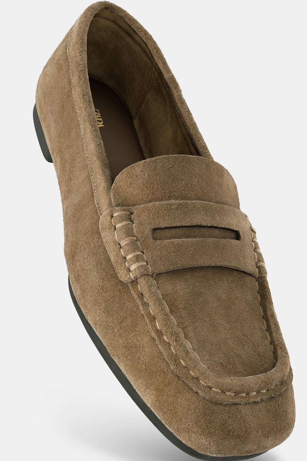 SPLIT SUEDE LOAFERS - Zara фото 8
