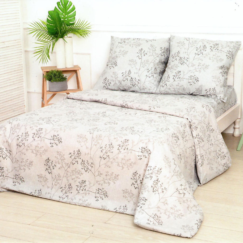 КПБ Бязь Экстра - Веточки Евро (нав.70х70)