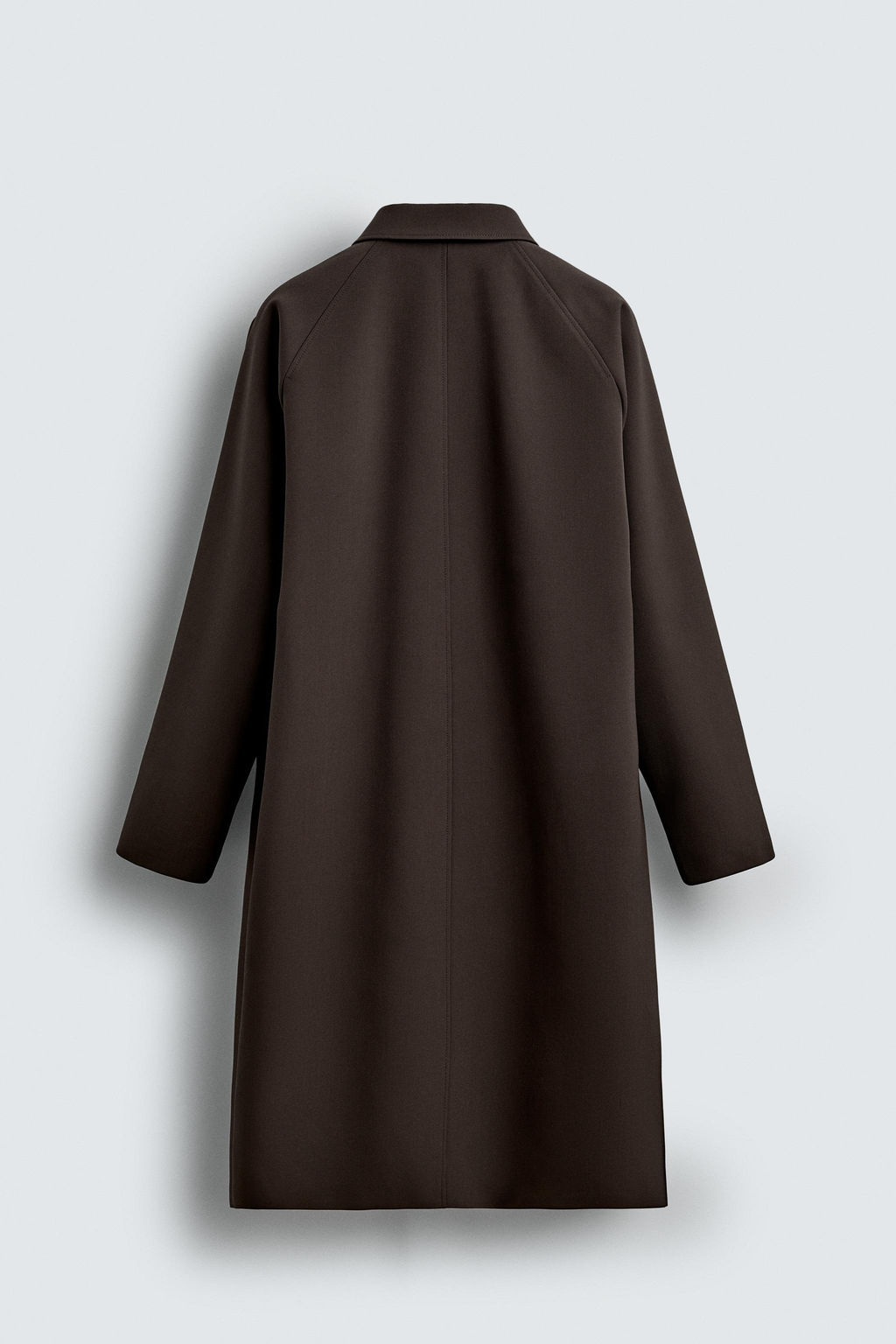 LIMITED EDITION LONG WOOL TRENCH COAT - Zara фото 10