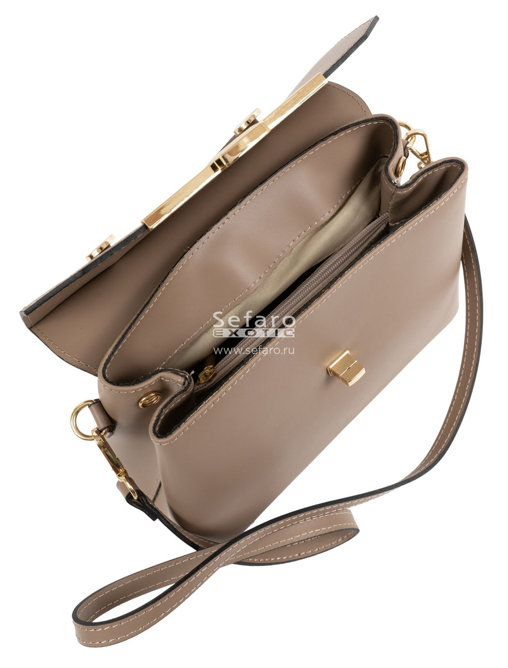 Сумка женская из телячьей кожи