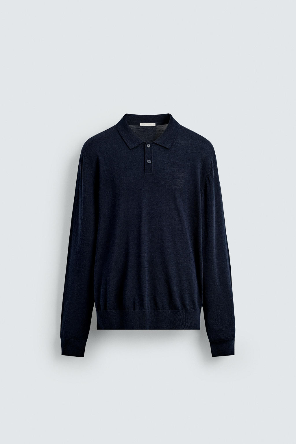 100% WOOL KNIT POLO SHIRT - Zara фото 7