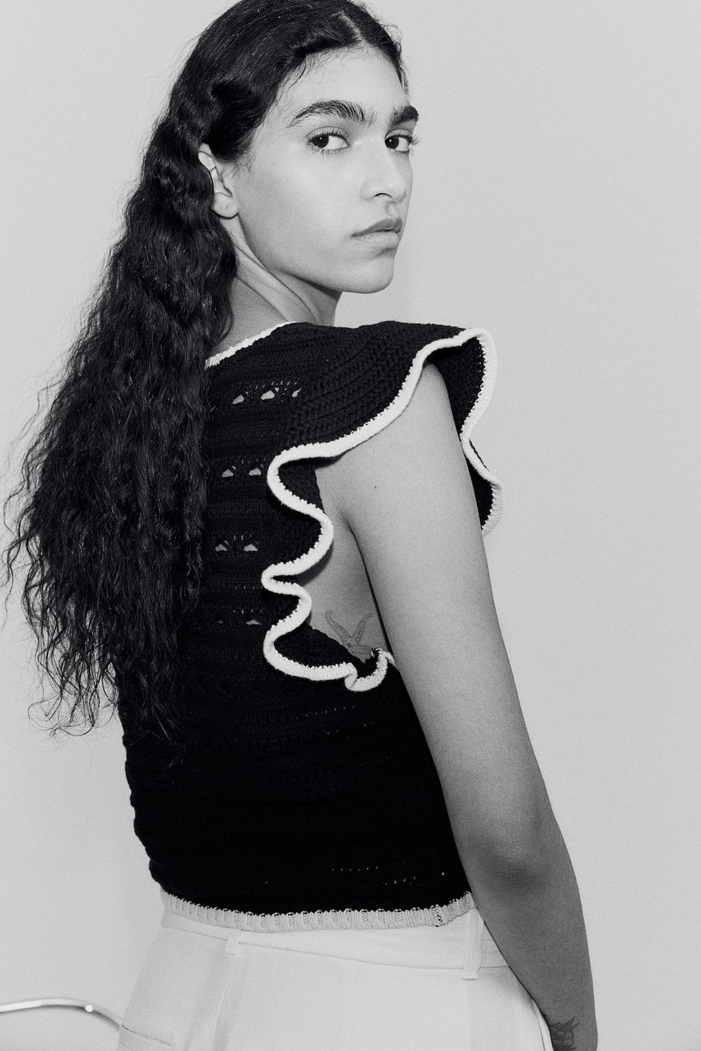 Top en punto pointelle - H&m фото 3
