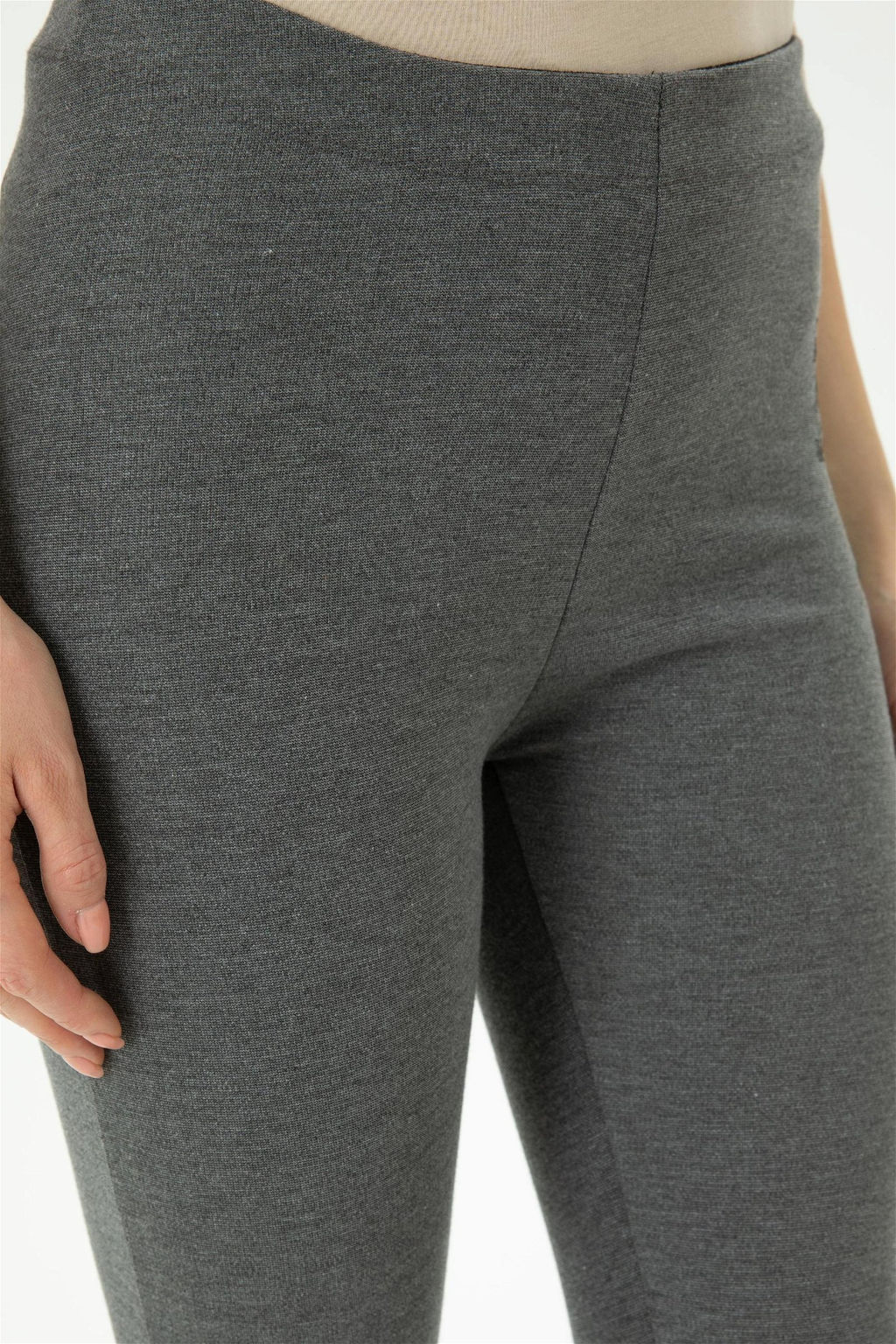 Женские спортивные штаны антрацитового меланжа Неожиданная скидка в корзине - U.s. polo assn фото 5