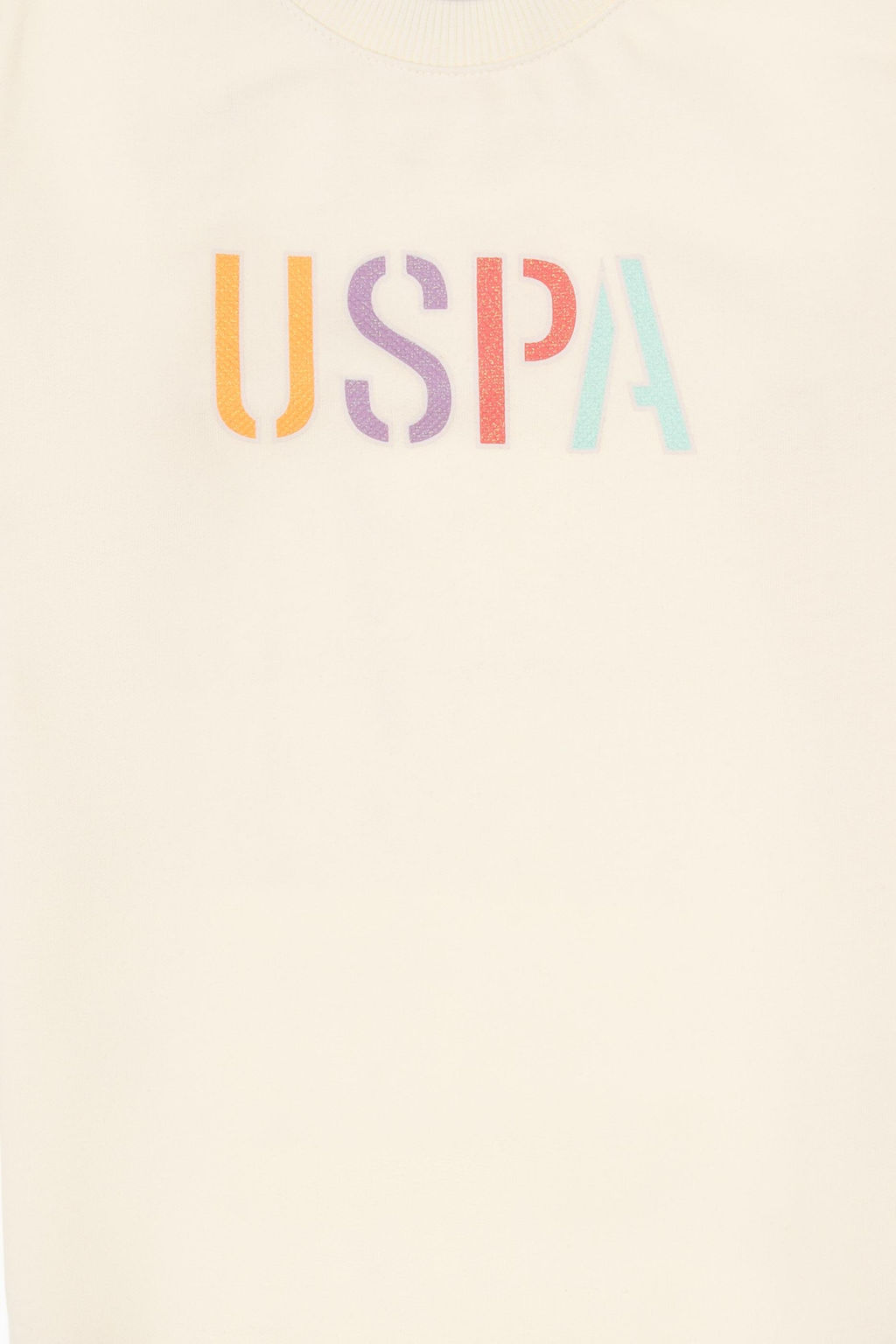 K_z _ocuk Krem Basic Sweatshirt Sepette S_rpriz _ndirim - U.s. polo assn фото 4