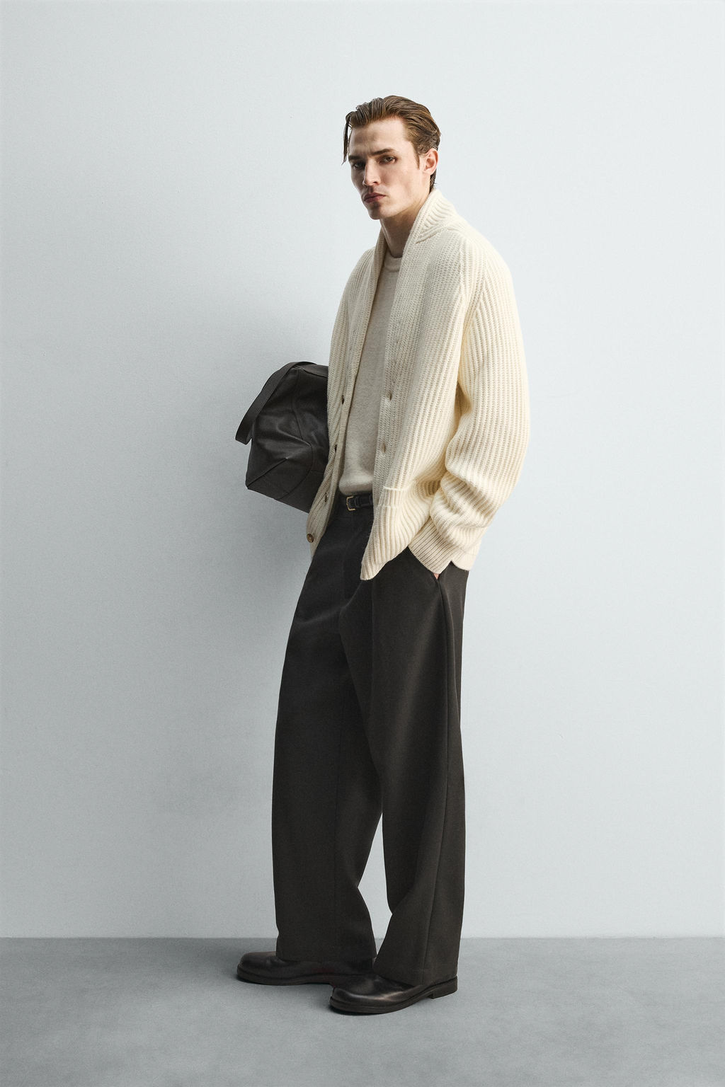 LIMITED EDITION TEXTURED CARDIGAN - Zara фото 4