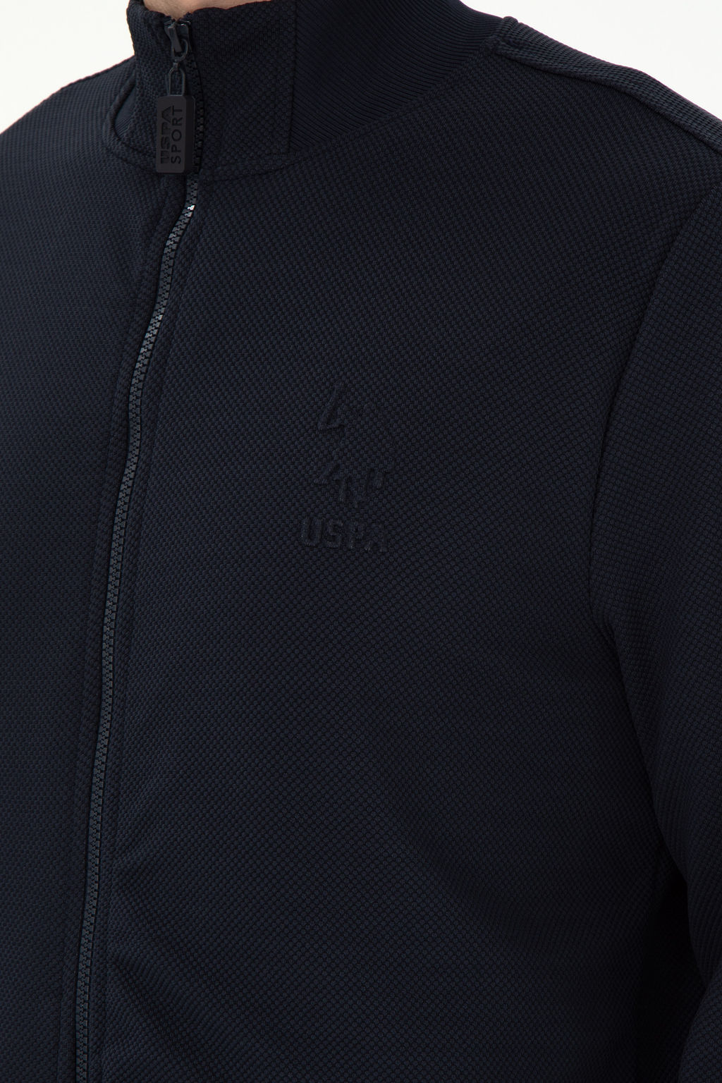 Мужской темно-синий вязаный кардиган Неожиданная скидка в корзине - U.s. polo assn фото 14