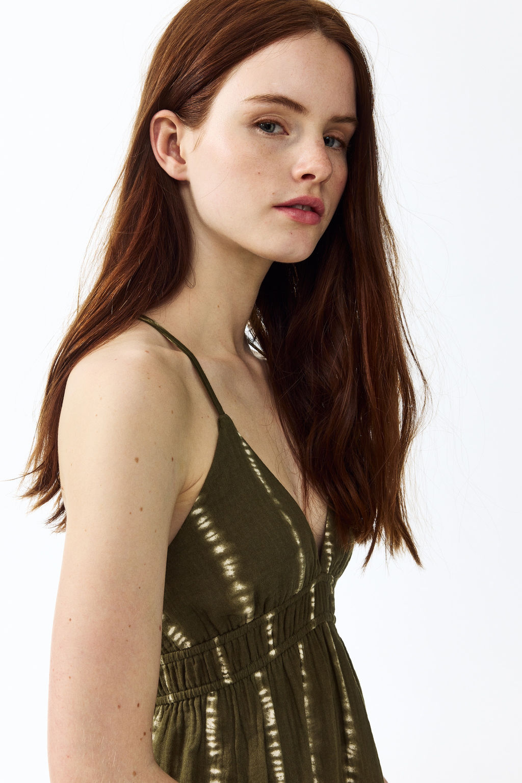 Vestido de muselina con espalda descubierta - H&m фото 8
