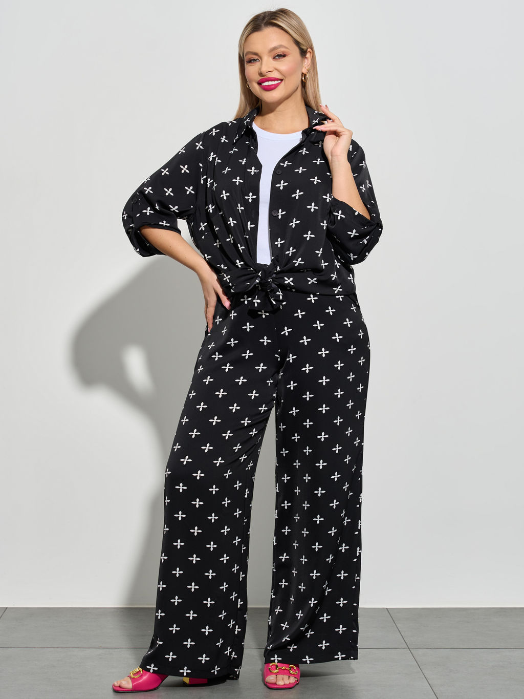 Рубашка 0199-4 фуксия - Dora фото 45