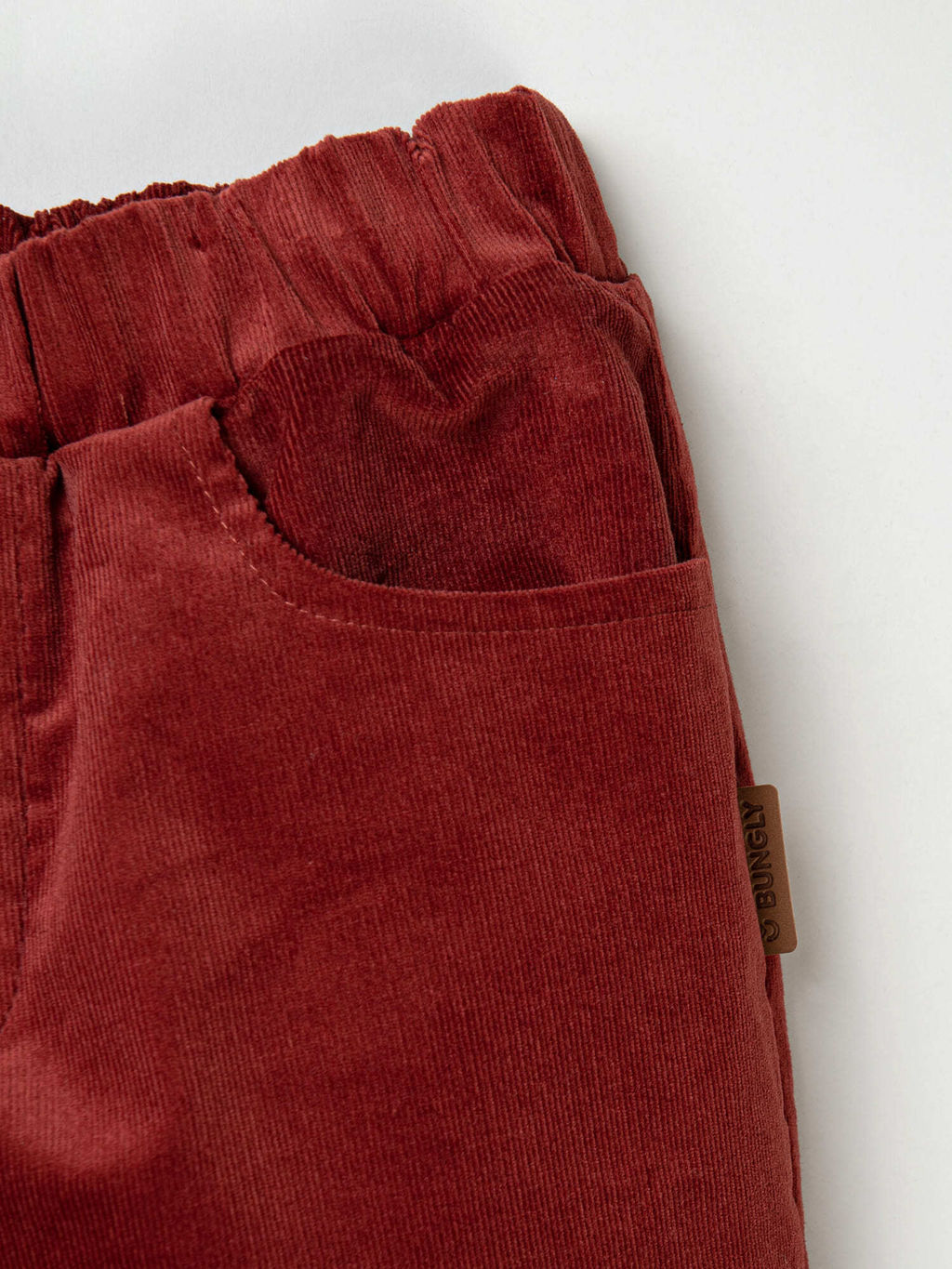 Брюки вельветовые Терракот 7+ - Bungly фото 3