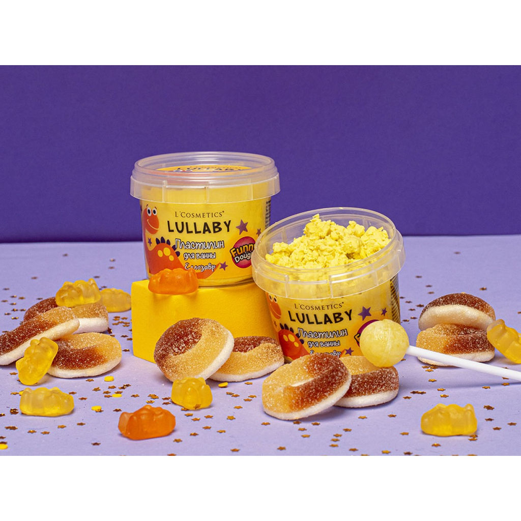 Детский пластилин для ванны LULLABY Еллозавр от производителя! Бесплатная доставка от 3000 руб - L'cosmetics фото 2