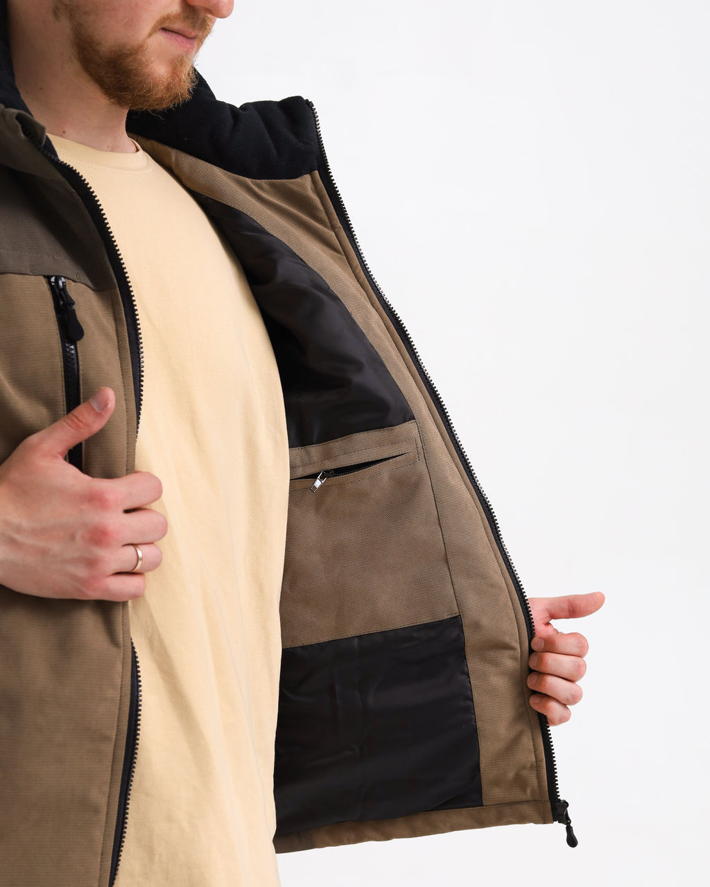 Жилет Тунгус с капюшоном - Тайга фото 3