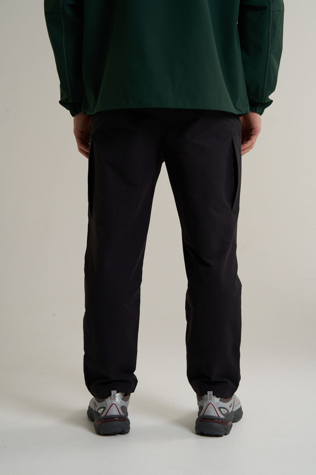 Брюки карго текстильные Черный CITY PANTS BAR Woven Track Pants - Anta фото 5