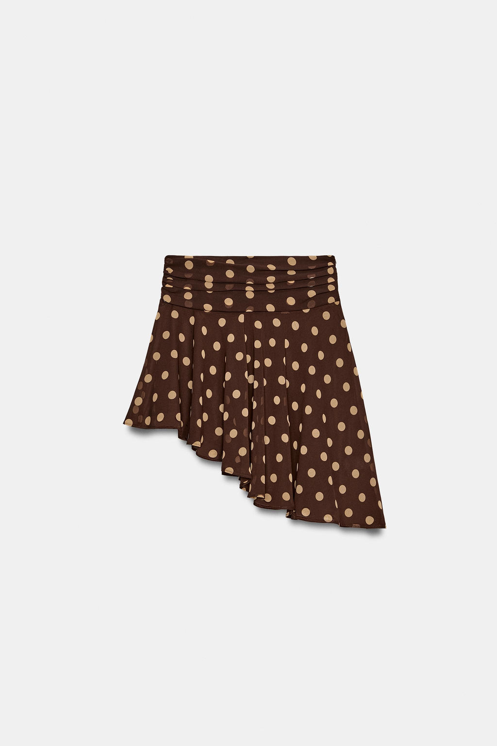 ASYMMETRIC DOTS SKIRT - Zara фото 5