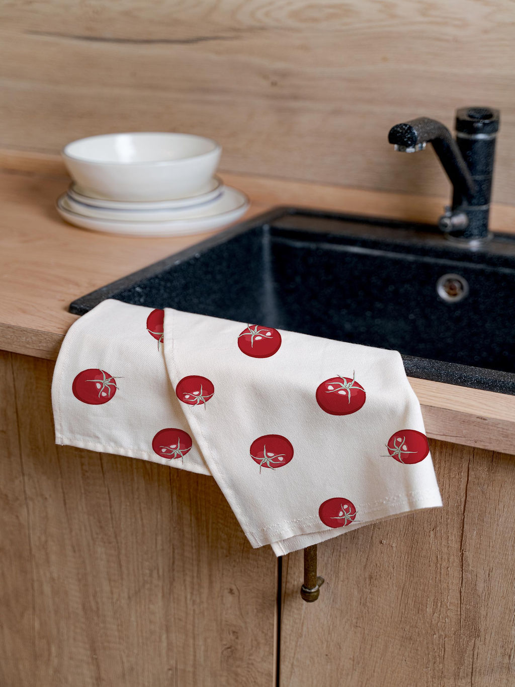 Набор полотенец 70х40 2шт ДОМОСФЕРА Рогожка 9725-2/70х40 - Шуйские ситцы фото 5