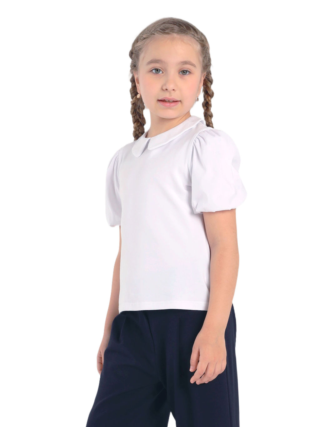 Школьная блузка для девочки О76994 - Карамелли фото 8