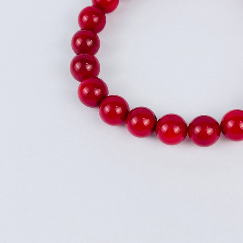 Браслет из Коралла - Радуга самоцветов фото 2