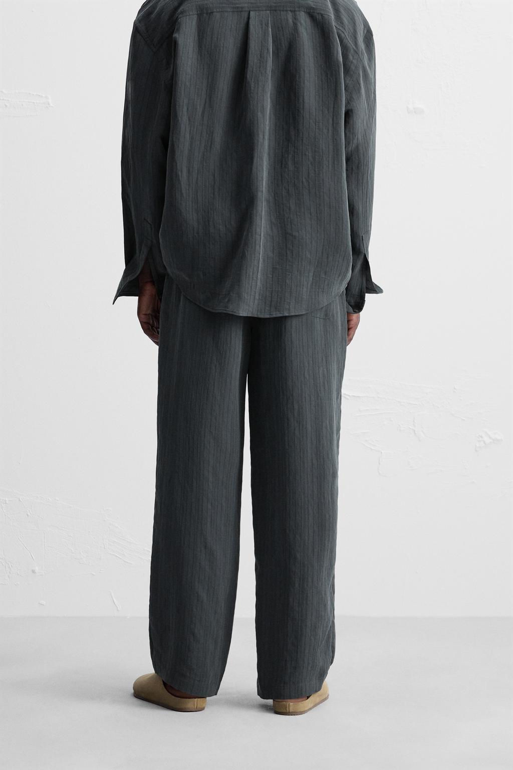 TEXTURED TROUSERS - Zara фото 3