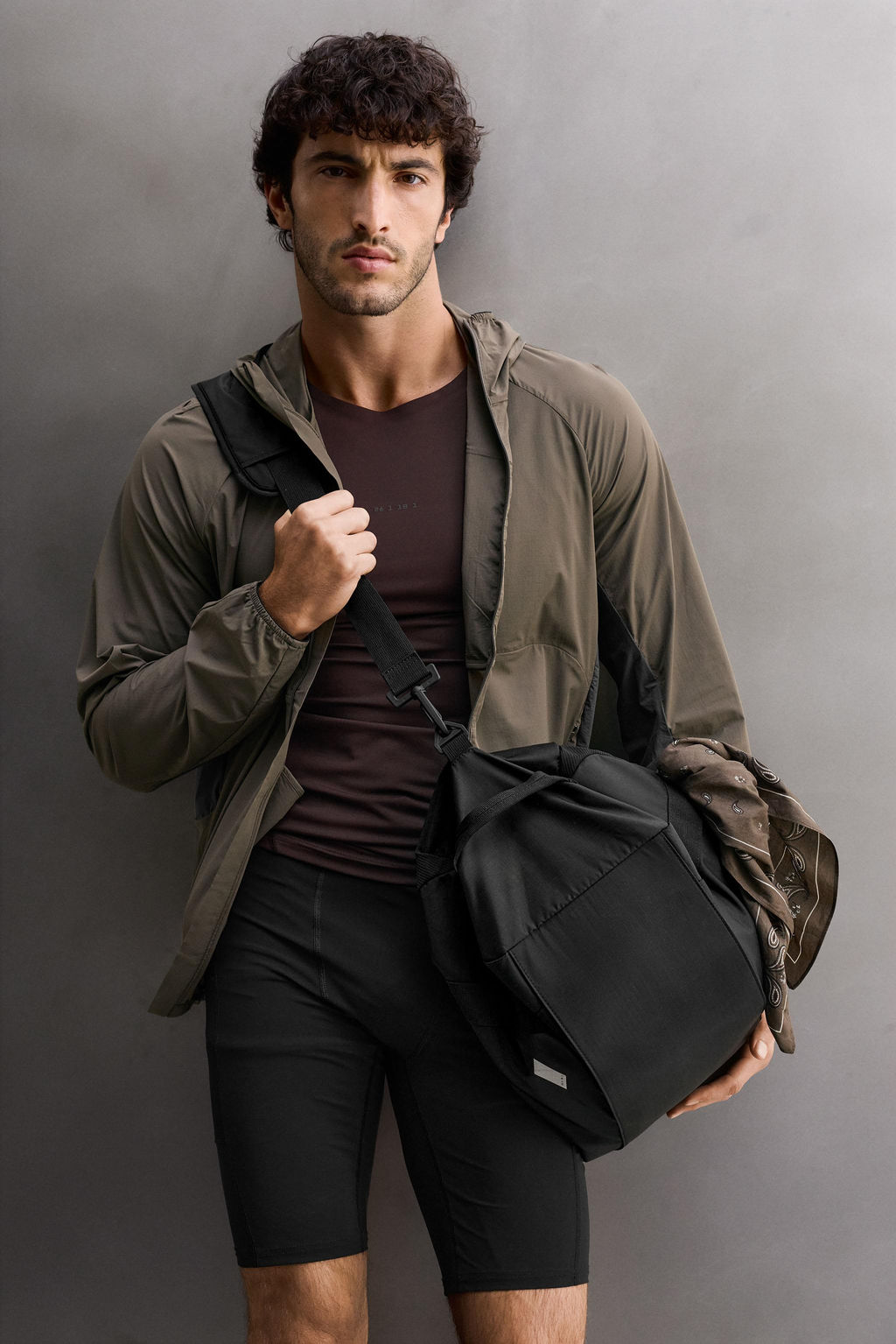 LIGHTWEIGHT COLOUR BLOCK TECHNICAL JACKET