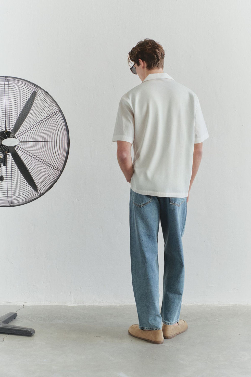 TRENDYOL MAN Limited Edition Ekru Regular Fit Nak?s Cep Detayl? Gomlek TMNSS25GO00040 - Trendyolmilla фото 2