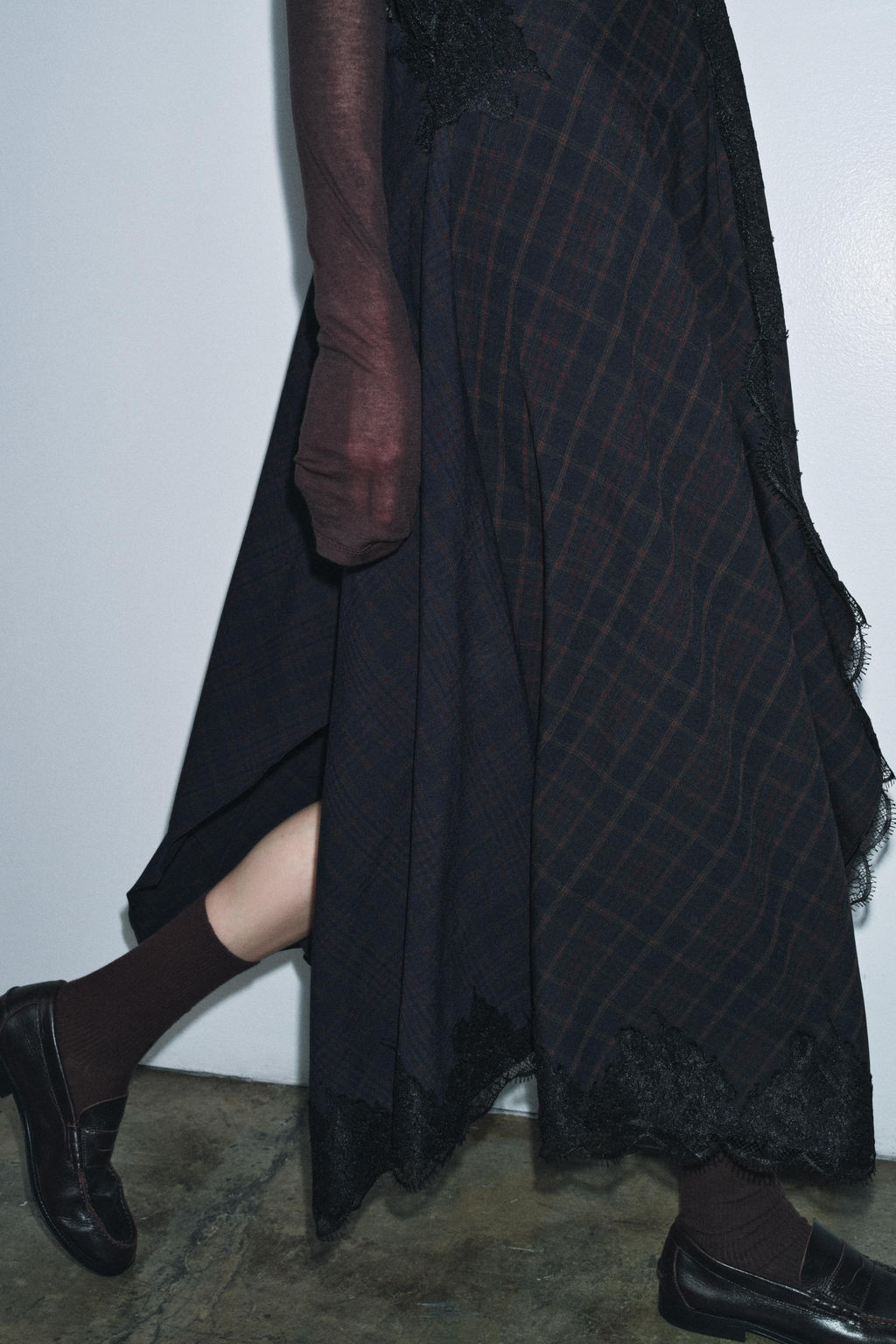 ZW COLLECTION LIMITED EDITION CONTRAST LACE DRESS